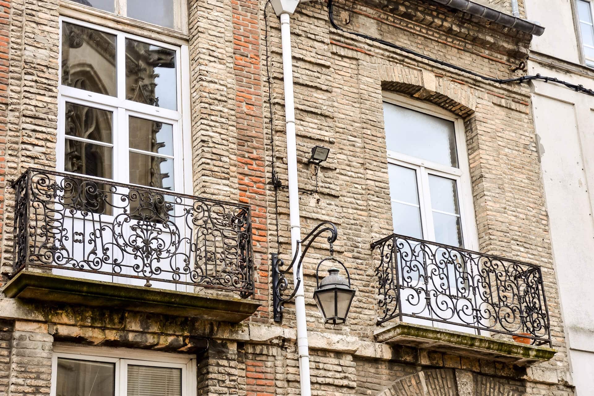 Façade historique rénovée