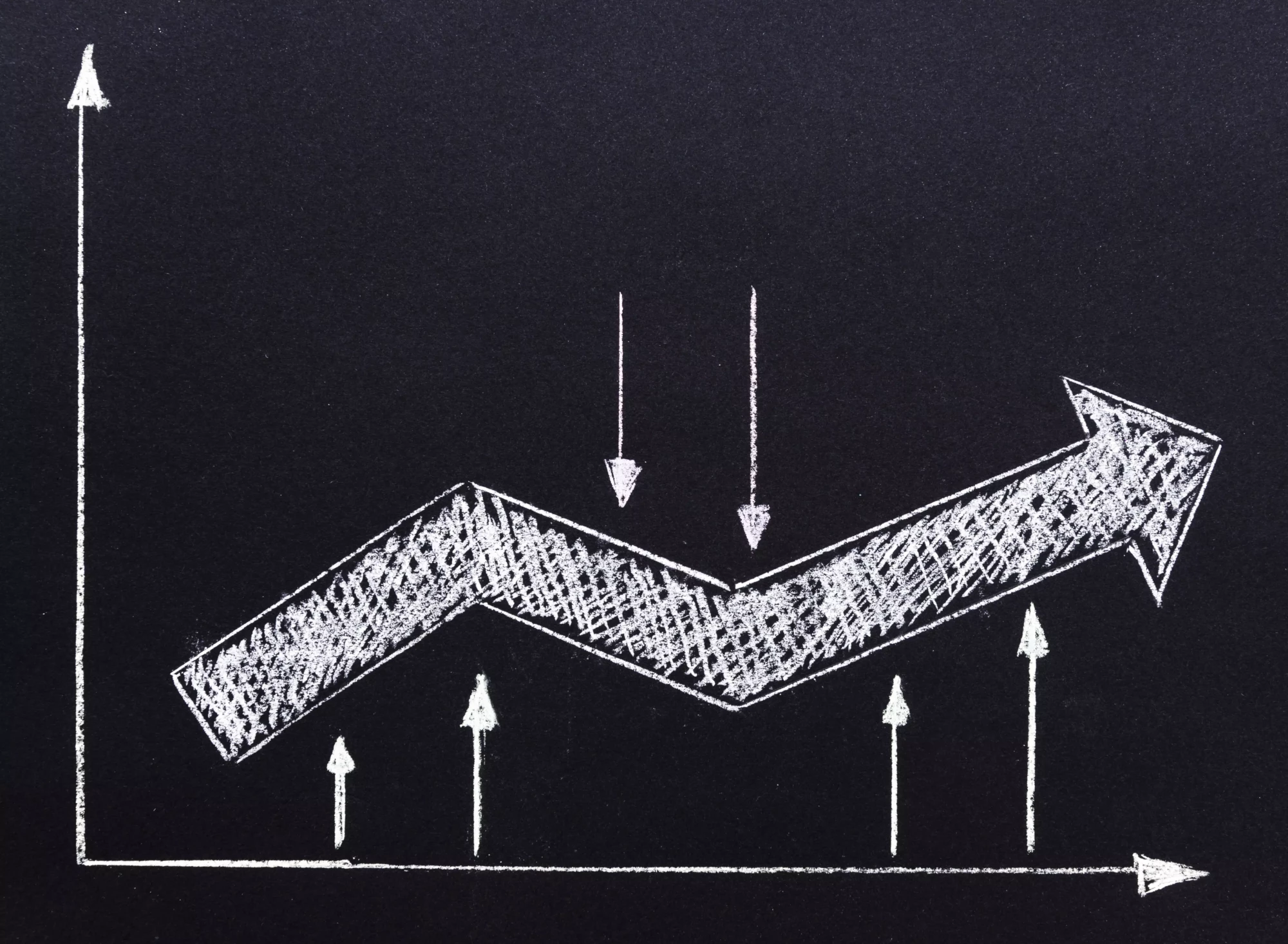 Graphique de croissance symbolisant l'optimisation fiscale et la préparation de la retraite